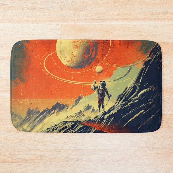 Item preview, Explore the Mysterious Charms of Mercury - Vintage Travel Poster designed and sold by Thomas TYS.