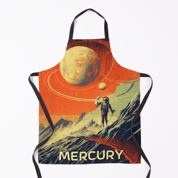 Item preview, Explore the Mysterious Charms of Mercury - Vintage Travel Poster designed and sold by Thomas TYS.