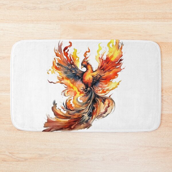 Item preview, colorful phoenix designed and sold by Avirona.