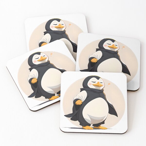 Item preview, Monje pingüino satisfecho designed and sold by ioto-visuals.