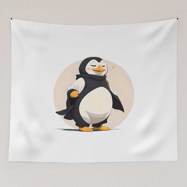 Item preview, Monje pingüino satisfecho designed and sold by ioto-visuals.