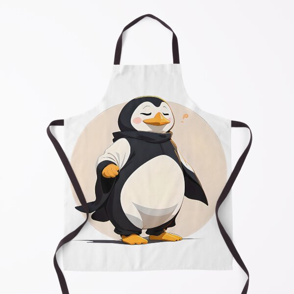 Aperçu de l'œuvre Moine pingouin satisfait créée et vendue par ioto-visuals.