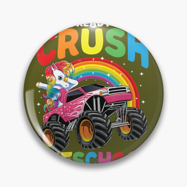Item preview, Crush Preschool Unicorn Monster Truck Back To School 	  	 designed and sold by esoyeyoz36.