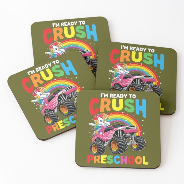 Item preview, Crush Preschool Unicorn Monster Truck Back To School 	  	 designed and sold by esoyeyoz36.