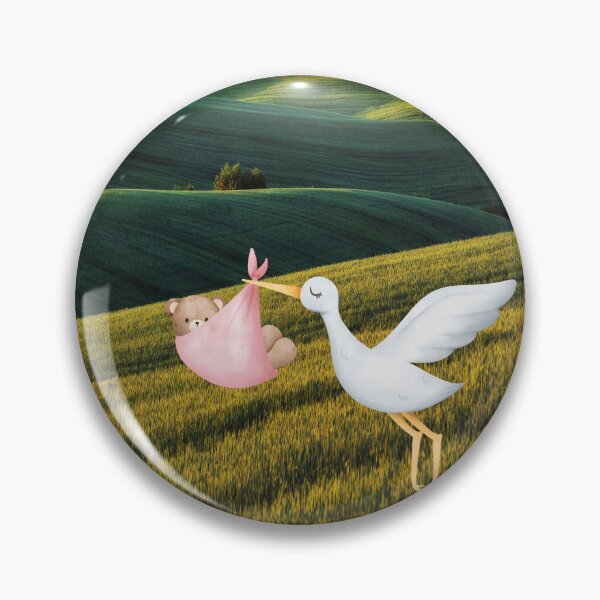 Item preview, The power animal - white stork designed and sold by ManifestYDreams.