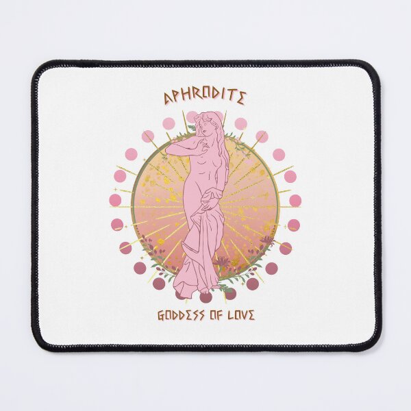 Item preview, Aphrodite goddess of love Greek mythology, gold designed and sold by Mirksaz-designs.
