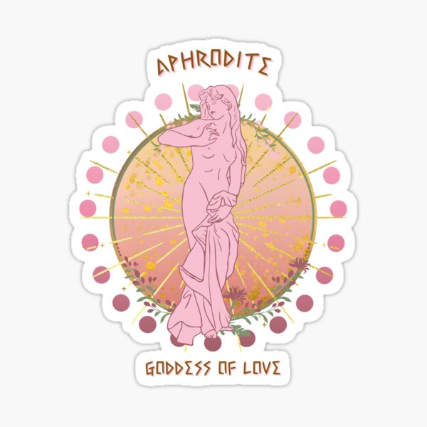 Aphrodite Greek Mythology Stickers for Sale