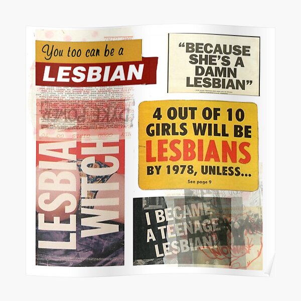 Lesbian Propaganda Poster
