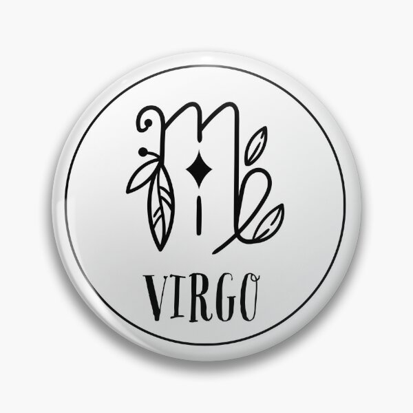 Artikelvorschau, Jungfrau-Horoskop, blumiges Sternzeichen-Symbol entworfen und verkauft von StitchesSleeves.