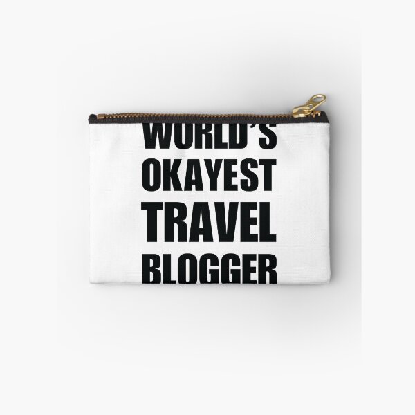 Item preview, Funny World's Okayest Travel Blogger Gifts For Bloggers Coffee Mug designed and sold by christianadams.