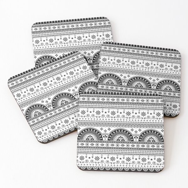 Item preview, Truck Art Black and White - Desi Touch designed and sold by Boy From North.
