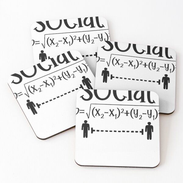 Item preview, Social Distancing Math Teacher Quarantined Math Teacher designed and sold by puembojorgwj.