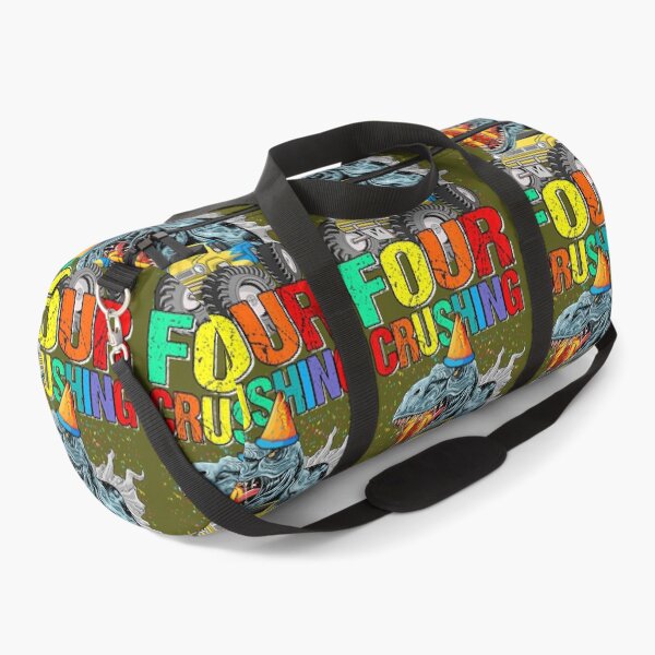 Item preview, Crushing Four Birthday Monster Truck Dinosaur designed and sold by esoyeyoz36.