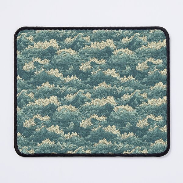 Item preview, Ocean waves pattern designed and sold by Ocean-Lana.