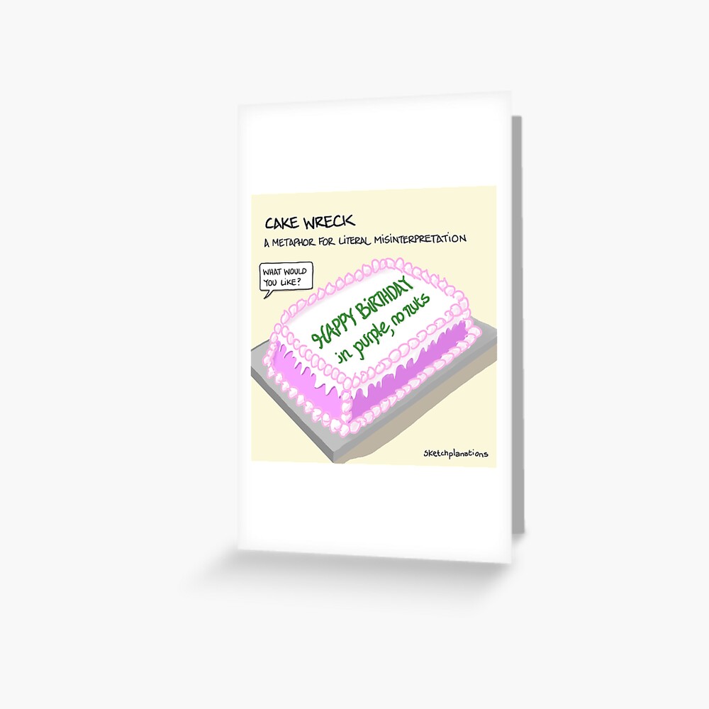 Item preview, Greeting Card designed and sold by sketchplanator.
