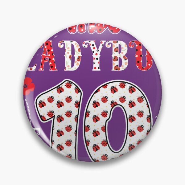 Item preview, This ladybug is 10 Years - 10th Birthday 	 Family Ladybug 	 	 designed and sold by bwjmgamsai72.