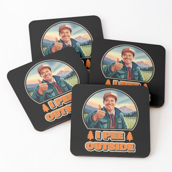 Item preview, I Pee Outside - Vintage Retro Funny Camping Slogan Hiking Outdoors Sayings Ver2 designed and sold by thecatcouch.
