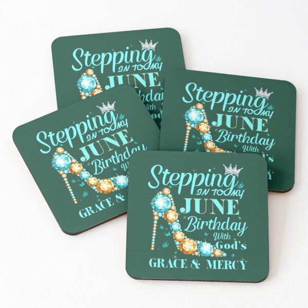 Item preview, Stepping Into My June Birthday With Gods Grace and Mercy 	 	 designed and sold by cpdgrpxhg51.