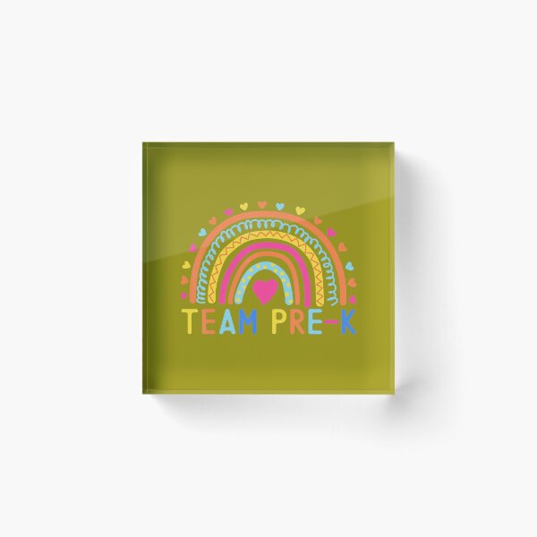 Item preview, Team Pre-K Rainbow 	 	 Teacher Preschool Back To School  	 designed and sold by wlagsbrv39.