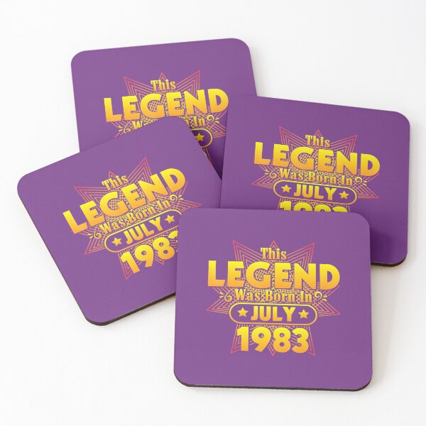 Item preview, This Legend Was Born In July 1983 Happy My Birthday 39 Years  	 designed and sold by bwjmgamsai72.