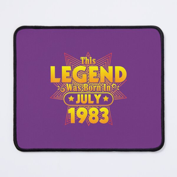 Item preview, This Legend Was Born In July 1983 Happy My Birthday 39 Years  	 designed and sold by bwjmgamsai72.