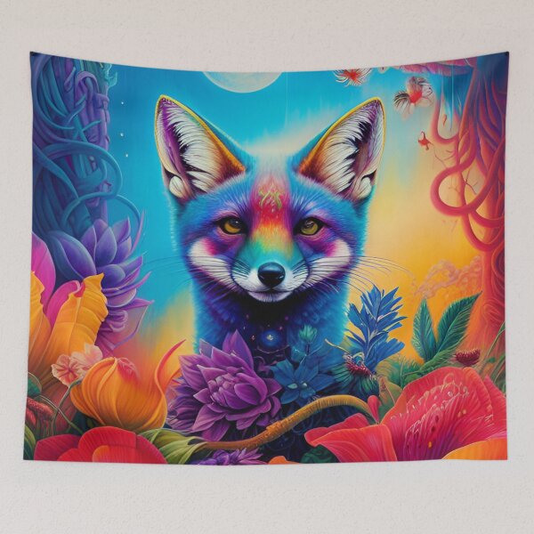 Item preview, Rainbow Fox designed and sold by KirstenStar.