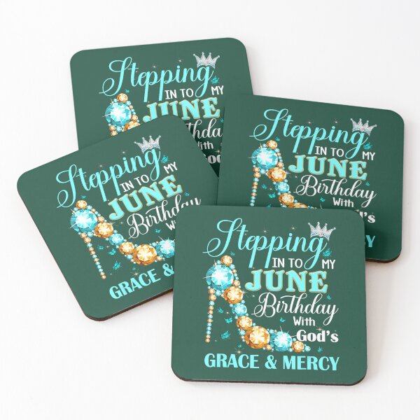 Item preview, Stepping Into My June Birthday With Gods Grace And Mercy 	 	 designed and sold by cpdgrpxhg51.