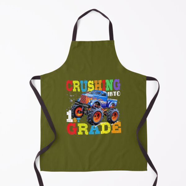 Item preview, Crushing Into 1St Grade Tee Monster Truck Back To School designed and sold by esoyeyoz36.
