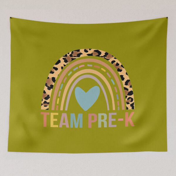 Item preview, Team Pre-K Rainbow 	 	 Teacher Hello Preschool Squad 	 	 designed and sold by wlagsbrv39.