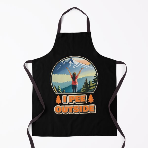 Item preview, I Pee Outside - Vintage Retro Funny Camping Slogan Hiking Outdoors Sayings Ver10 designed and sold by thecatcouch.