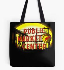 Seattle Public Market Tote Bag