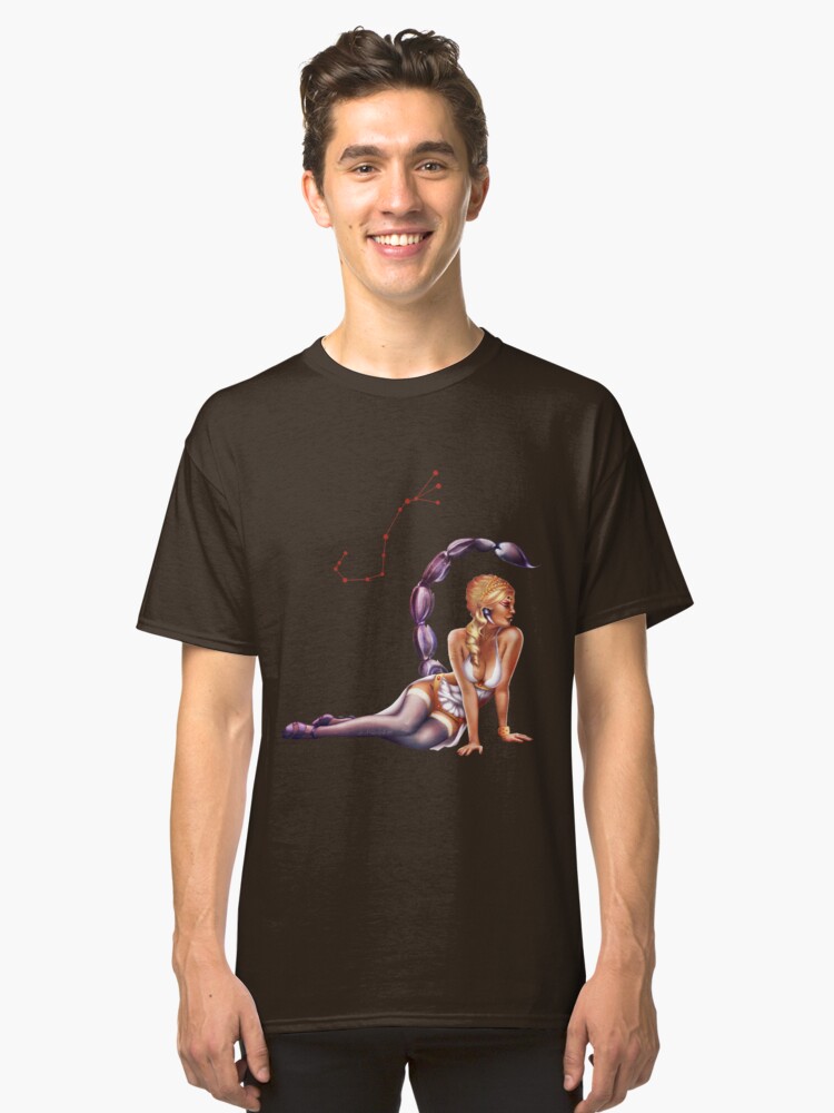 Alternate view of Scorpio OC - 12 Zodiac Ladies Classic T-Shirt