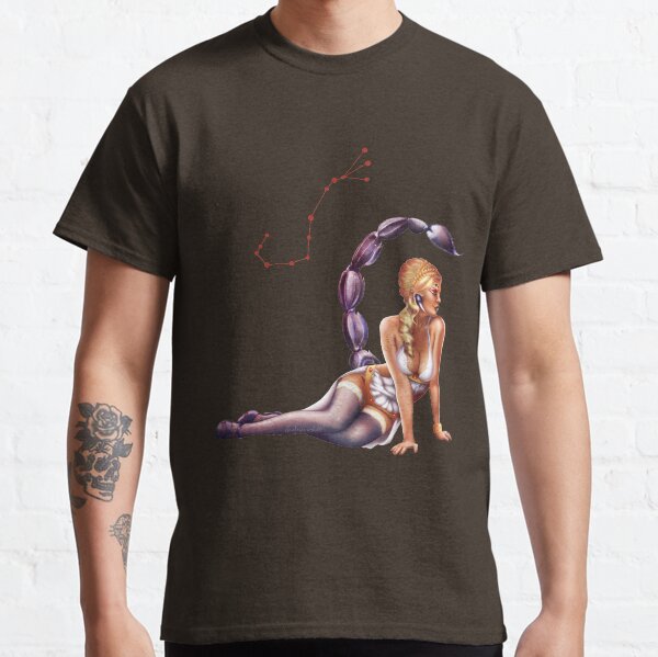 Scorpio OC - 12 Zodiac Ladies Classic T-Shirt