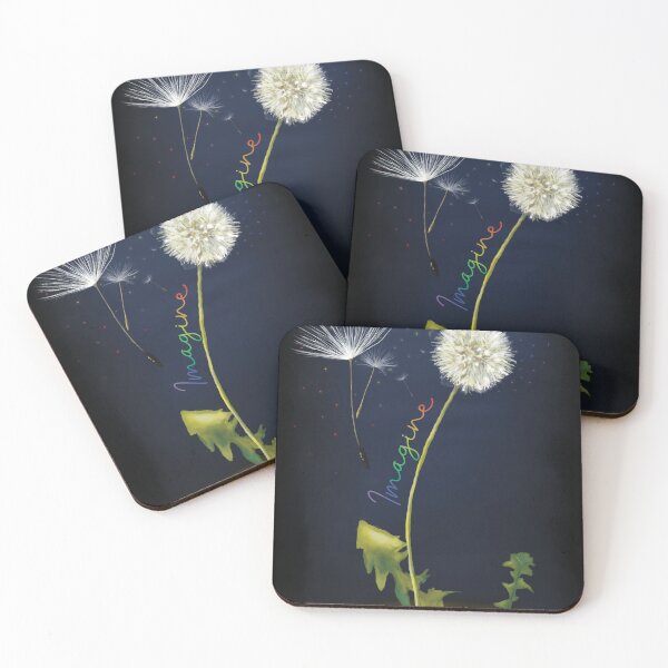Item preview, Whimsical Dandelion Rainbow Wish designed and sold by Jennifer Margrave-Garcia.