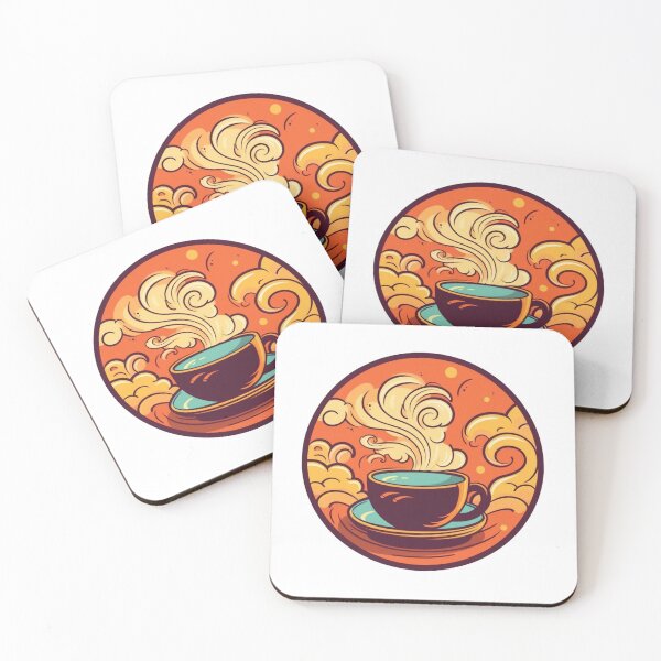 Item preview, Steaming Coffee Starts The Day designed and sold by ToonBrunnette.