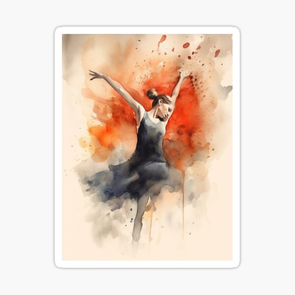 Dance of Colors Sticker