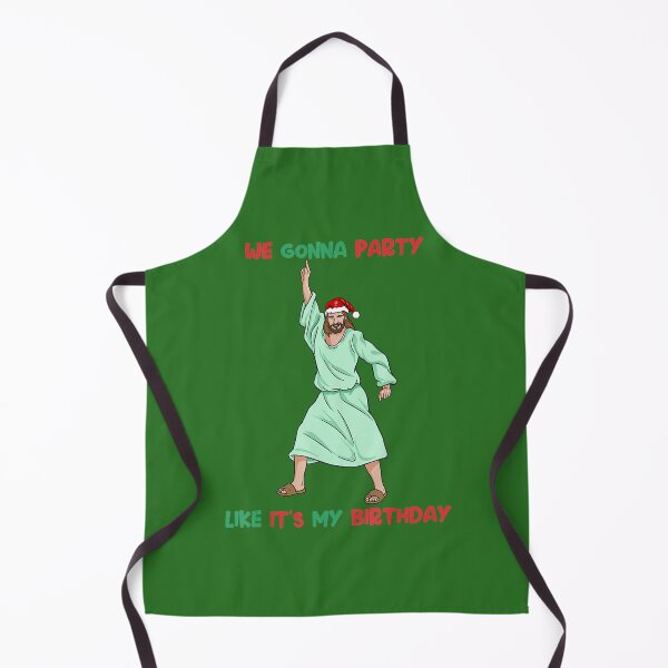 Item preview, Funny Dancing Jesus Christmas Party Like It's My Birthday 	 	 designed and sold by pwapudfeyk85.