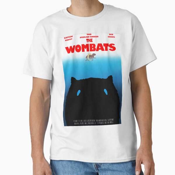 Vista previa del artículo con la obra «El estilo de "mandíbulas" de Wombats», diseñado y vendido por Indiesigns.