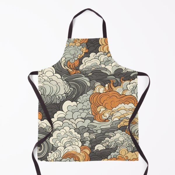 Item preview, Orange & Black Clouds designed and sold by Pedra Panda.