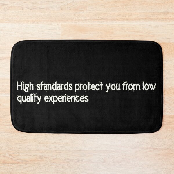 Item preview, high standards  designed and sold by ritusdesigns.