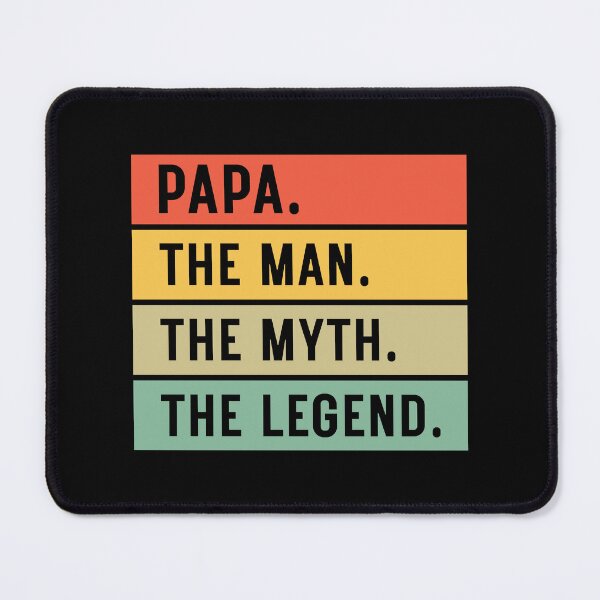 Item preview, Papa The Man The Myth The Legend Father's day and Grandfather day designed and sold by ambaart.