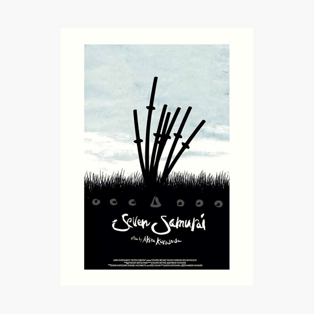 Seven Samurai Movie Poster HD | Poster