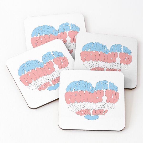 Item preview, Friends are like a family you chose in your life - transgender designed and sold by LAHTheAntihero.