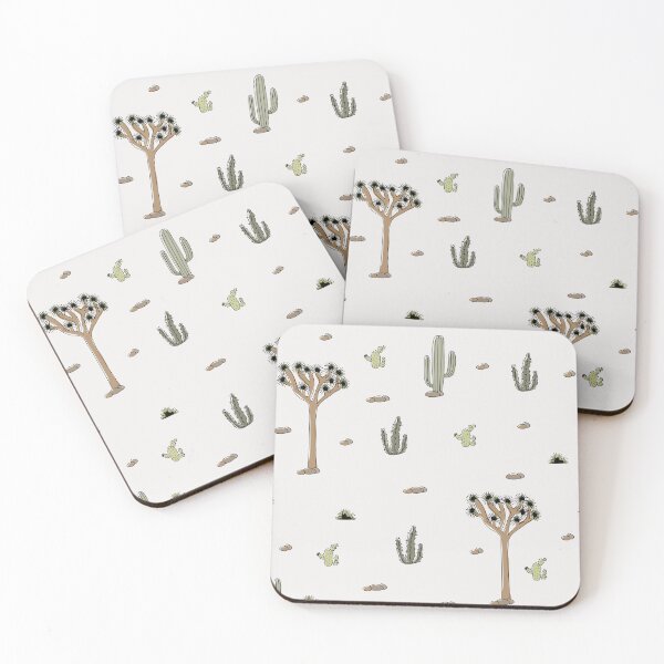 Item preview, tree, stones and different types of desert cacti designed and sold by WonderworkLI.