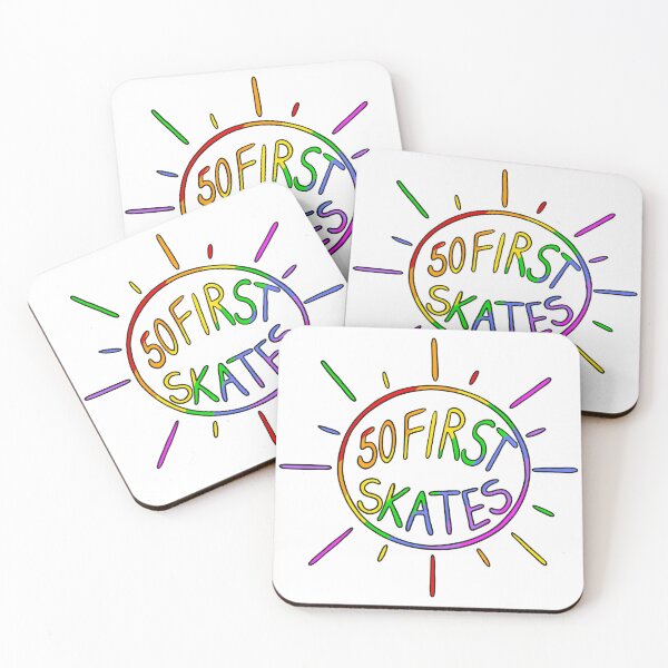 Item preview, Rainbow sun logo designed and sold by 50FirstSkates Dublin.