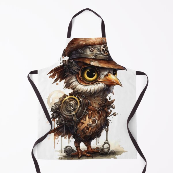 Artikelvorschau, Adler-Tier-Clipart, Steampunk-Tier, mechanische Tierkunst, Uhrwerk-Kreatur, Zahnrad-Tier, dampfbetrieben entworfen und verkauft von CoolorPainting.