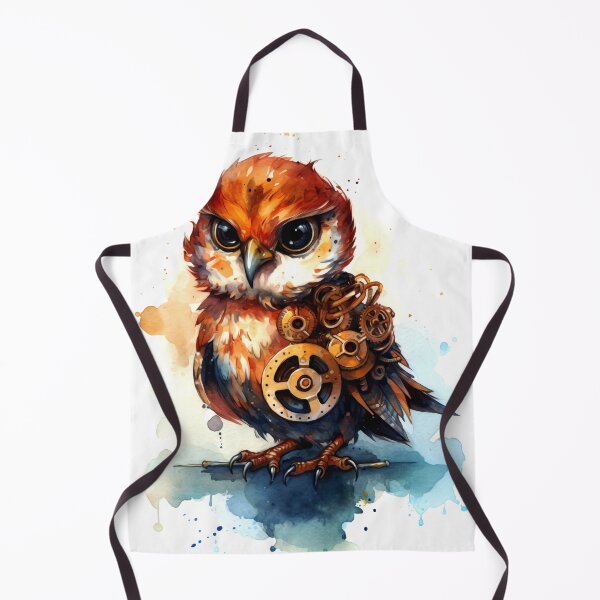 Artikelvorschau, Falke Tier Clipart, Steampunk Tier, mechanische Bestie Kunst, Uhrwerk Kreatur, Getriebe Tier, Dampf betrieben entworfen und verkauft von CoolorPainting.