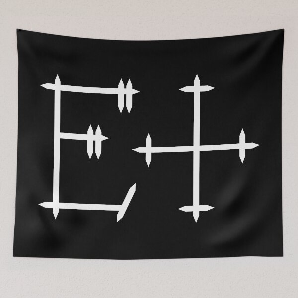 Item preview, Lukkustafir Rune - White designed and sold by Gumless.