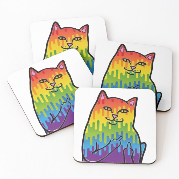 Item preview, Prideful Paws: Cat Pride Sticker designed and sold by BeniSof.