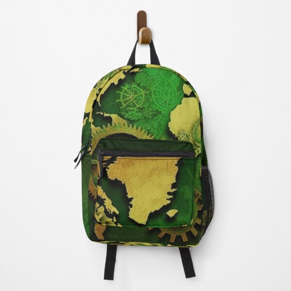 Item preview, World Map At Dawn with Algae designed and sold by Map4U.